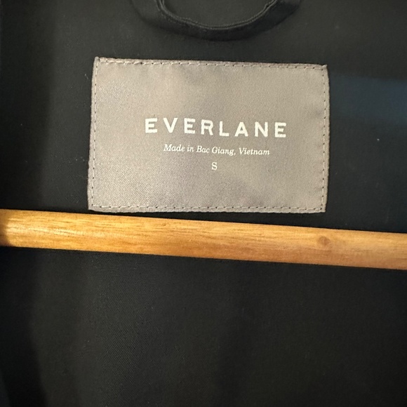 Everlane anorak, black, size small - Picture 4 of 5